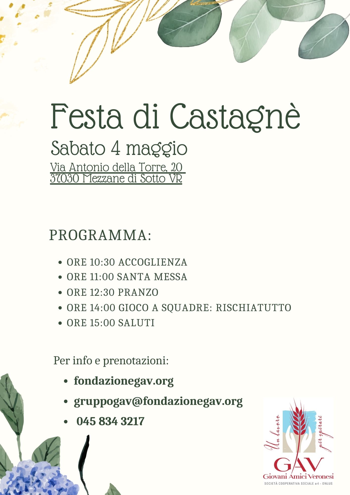 Festa di Castagnè